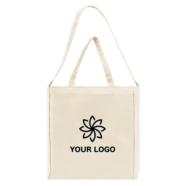 Union/USA Made 10 oz natural cotton canvas tote with T-bottom design,... from ASI 73775 Unionwear