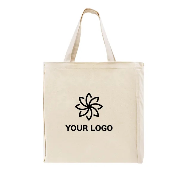 Union/USA Made 10 oz natural cotton canvas tote with T-bottom design,... from ASI 73775 Unionwear