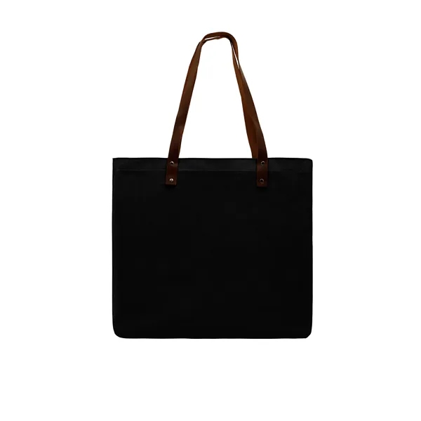 Union/USA Made durable 10 oz dyed cotton canvas tote with riveted... from ASI 73775 Unionwear