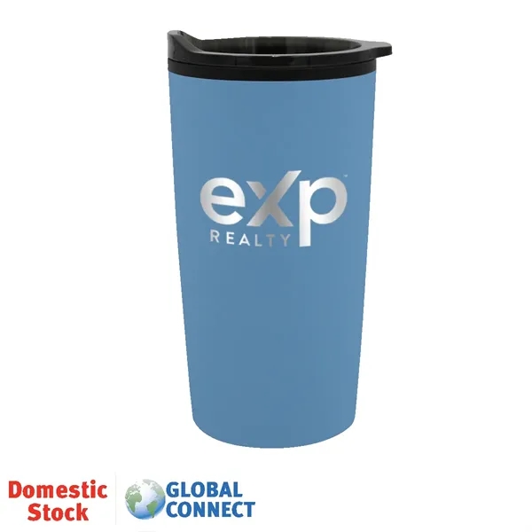 Halcyon 20 oz. Niagara Tumbler with Stainless Straw/Flip Top... from ASI 30270 Aakron Line