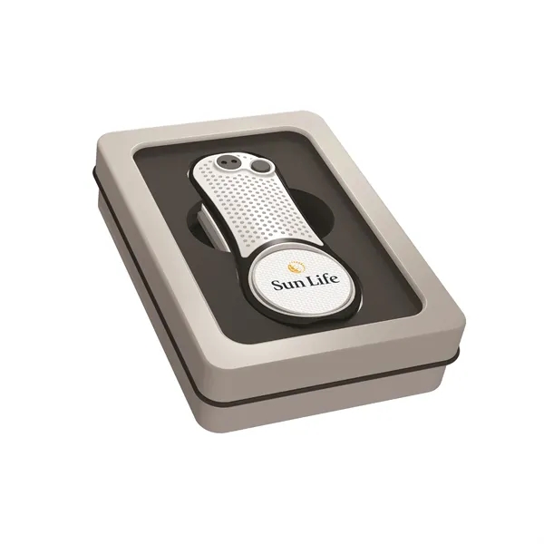 Pitchfix Hybrid Golf Divot Repair tool with textured grip, club rest,... from ASI 52263 EMT