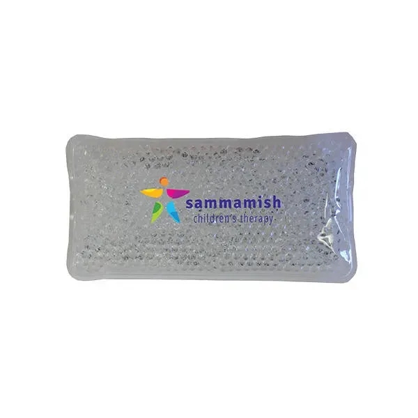 Rectangle Gel Bead Hot/Cold Pack, Full Color Digital... from ASI 30270 Aakron Line