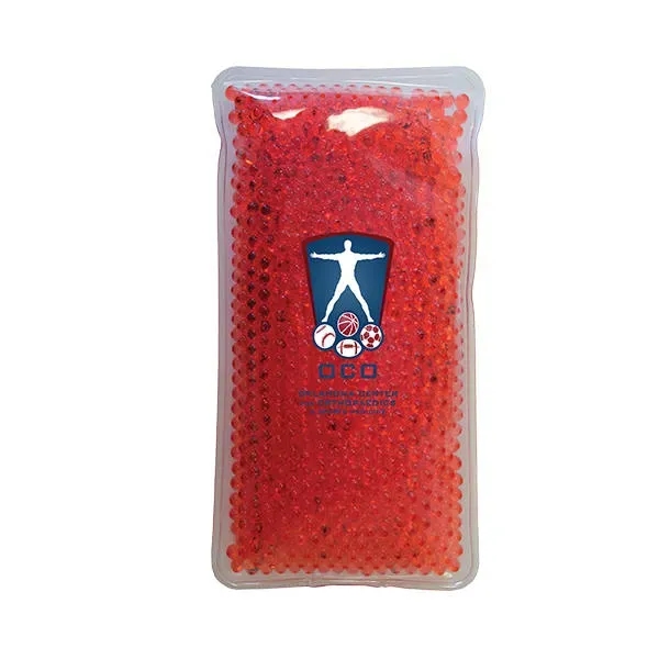 Rectangle Gel Bead Hot/Cold Pack, Full Color Digital... from ASI 30270 Aakron Line