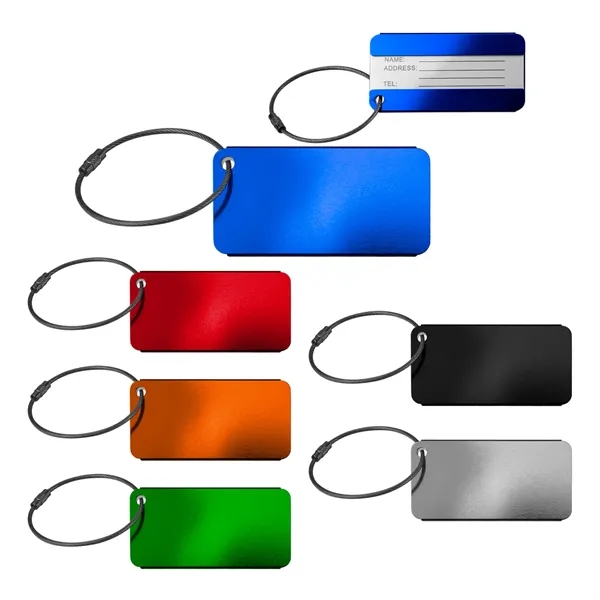 Metal Luggage Tag... from ASI 30208 A P Specialties / AP Specialties