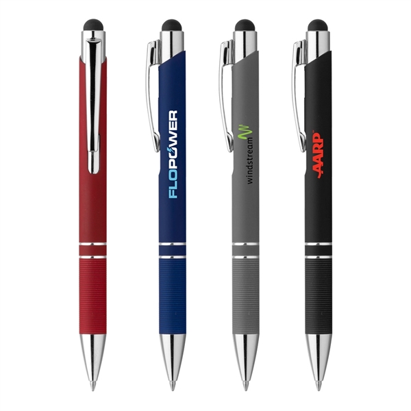 Soft-Touch Metal Ballpoint Pen... from ASI 31517 Admart Products / Admart Line