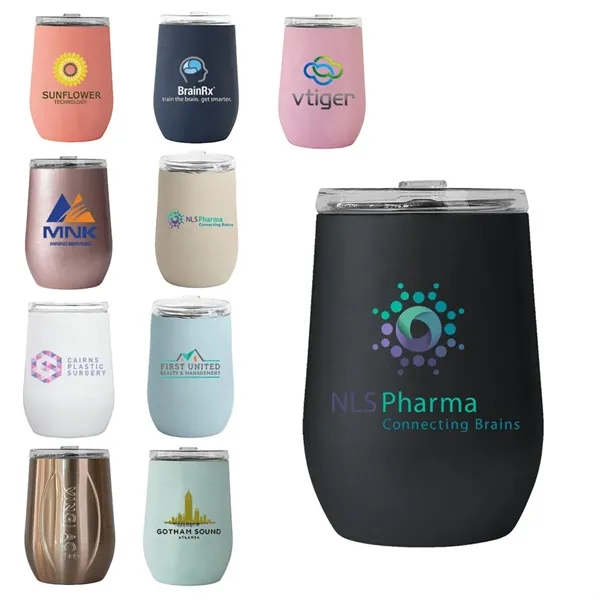 Vinglacé® 10 oz. Stemless Wine Tumbler, Full Color Digital... from ASI 30270 Aakron Line