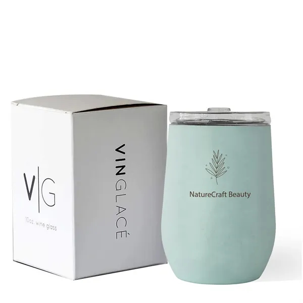 Vinglacé® 10 oz. Stemless Wine Tumbler, Full Color Digital... from ASI 30270 Aakron Line