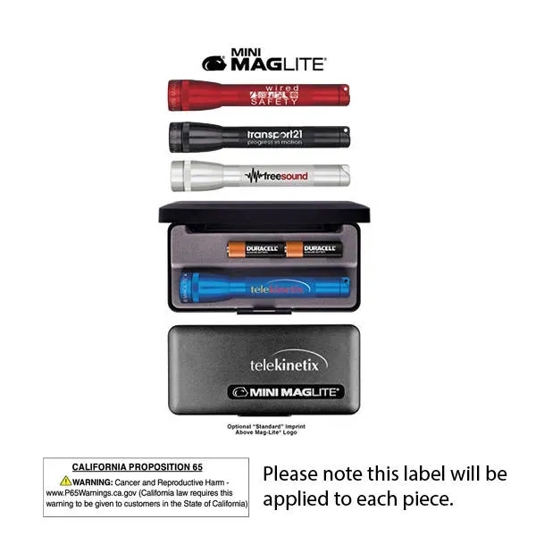 M2A Mini MAGLITE® 2AA, Laser Engraved... from ASI 30270 Aakron Line