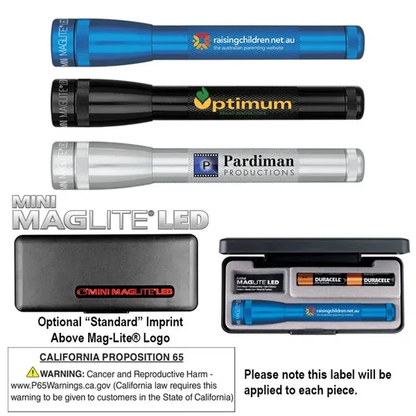 SP2 Mini MAGLITE® LED 2AA, Full Color Digital... from ASI 30270 Aakron Line