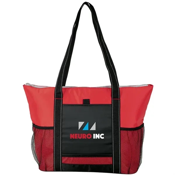 6" x 13.5" x 15" cooler tote with PEVA lining; includes... from ASI 67866 Logomark/Valumark