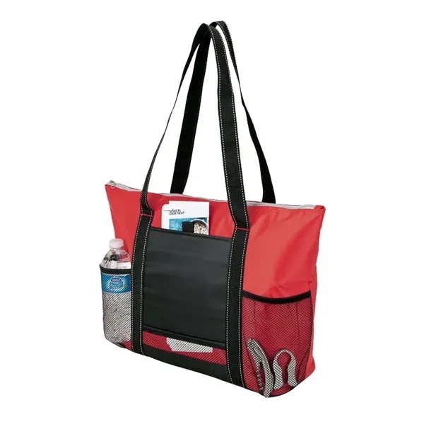 6" x 13.5" x 15" cooler tote with PEVA lining; includes... from ASI 67866 Logomark/Valumark