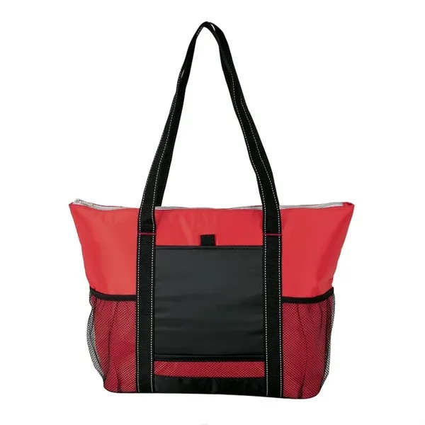 6" x 13.5" x 15" cooler tote with PEVA lining; includes... from ASI 67866 Logomark/Valumark