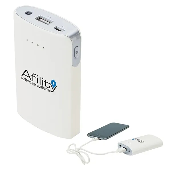 Tau Pisen® Mobile Power Bank... from ASI 67866 Logomark/Valumark