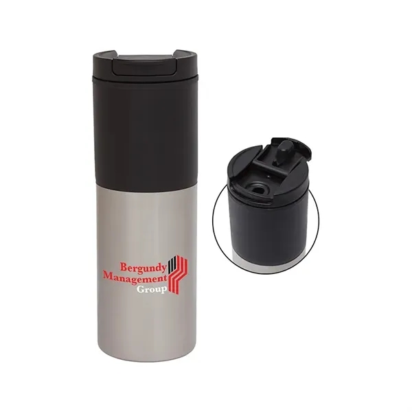Nitro 16oz. Steel & PP Tumbler... from ASI 67866 Logomark/Valumark