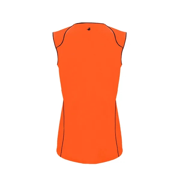 The Adrenaline Ladies' Jersey is made from 100% polyester moisture-management fabric.... from ASI 37461 Augusta Sportswear