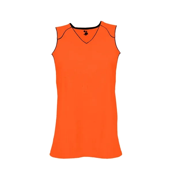 The Adrenaline Ladies' Jersey is made from 100% polyester moisture-management fabric.... from ASI 37461 Augusta Sportswear