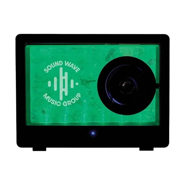 Ravi 5W Transparent Wireless Speaker... from ASI 67866 Logomark/Valumark