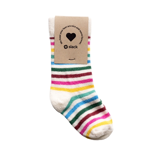 Fully knit/woven design socks. 5 day turnaround.  Made in USA.... from ASI 88072 Sock Club Enterprises LLC