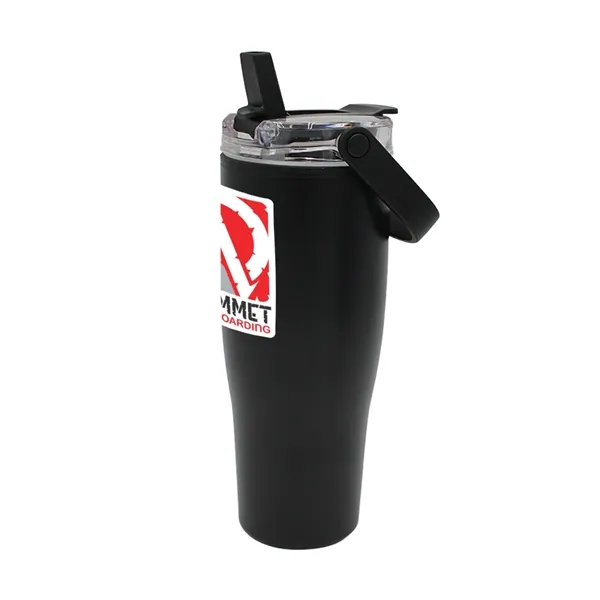 30 Oz. Recycled Tumbler with Handle Lid, Full Color Digital... from ASI 30270 Aakron Line