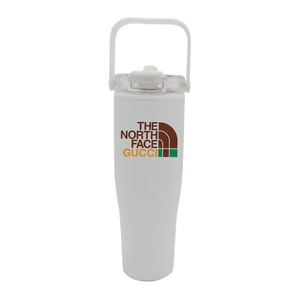 30 Oz. Recycled Tumbler with Handle Lid, Full Color Digital... from ASI 30270 Aakron Line