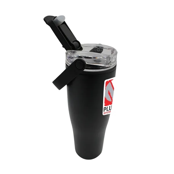 30 Oz. Recycled Tumbler with Handle Lid, Full Color Digital... from ASI 30270 Aakron Line