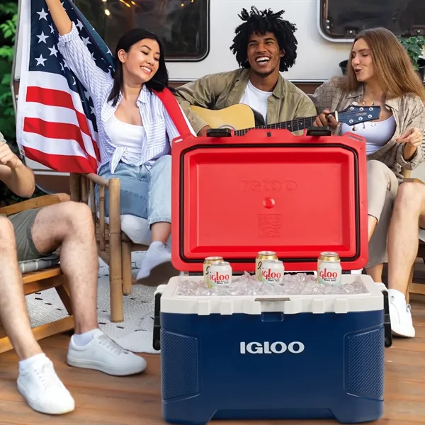 This 52 Qt Roller Cooler pairs heavy-duty, made-in-the-USA construction with thick... from ASI 76730 Peerless Umbrella Co Inc