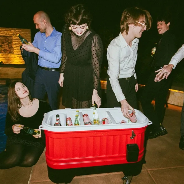 This rolling cooler is part bar cart, part ice chest, and... from ASI 76730 Peerless Umbrella Co Inc