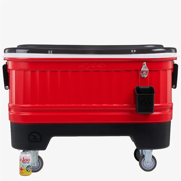 This rolling cooler is part bar cart, part ice chest, and... from ASI 76730 Peerless Umbrella Co Inc