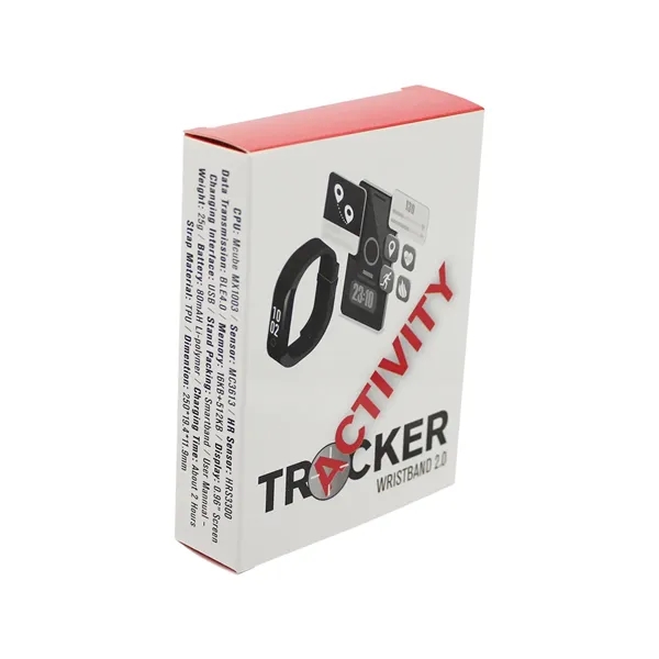 Activity Tracker Wristband 2.0, Full Color Digital... from ASI 30270 Aakron Line