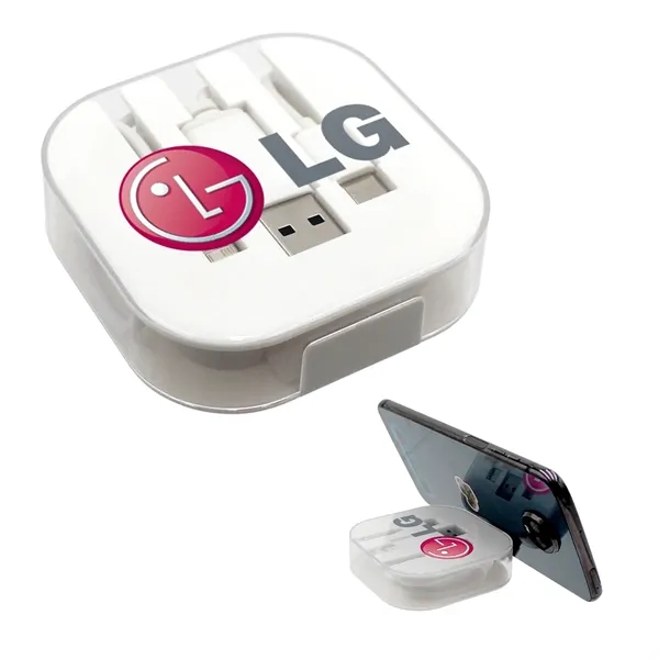 Charging Cable Case with Phone Stand... from ASI 30270 Aakron Line