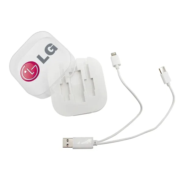 Charging Cable Case with Phone Stand, Full Color Digital... from ASI 30270 Aakron Line