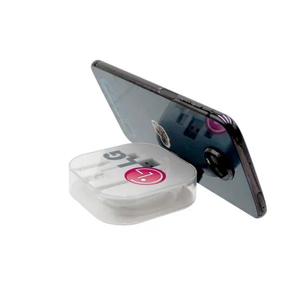 Charging Cable Case with Phone Stand, Full Color Digital... from ASI 30270 Aakron Line