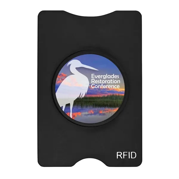 RFID Stand-Out Phone/Card Holder, Full Color Digital... from ASI 30270 Aakron Line