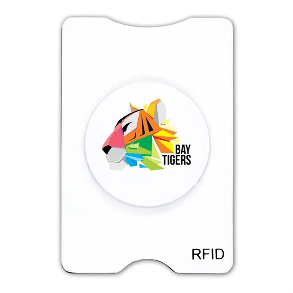RFID Stand-Out Phone/Card Holder, Full Color Digital... from ASI 30270 Aakron Line