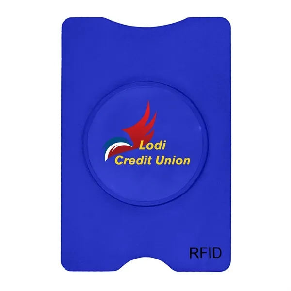 RFID Stand-Out Phone/Card Holder, Full Color Digital... from ASI 30270 Aakron Line