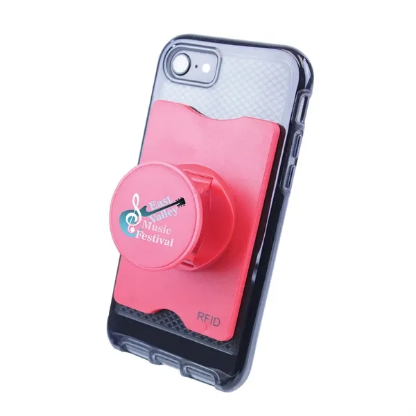 RFID Stand-Out Phone/Card Holder, Full Color Digital... from ASI 30270 Aakron Line
