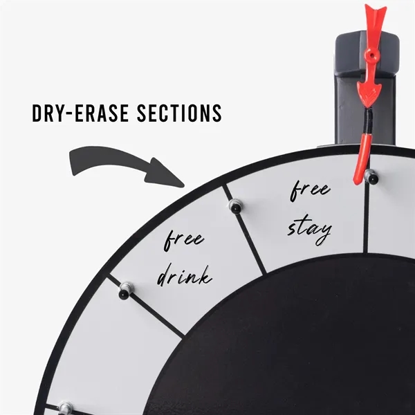 Dry-erase sections let you update prizes in seconds, with a sturdy... from ASI 76730 Peerless Umbrella Co Inc