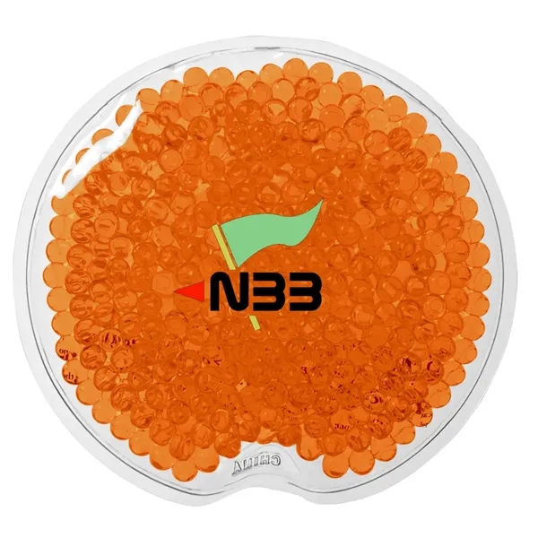 Small Round Gel Beads Hot/Cold Pack.  Therapeutic Gel Pack Applies... from ASI 61125 Hit Promotional Products / Hit®