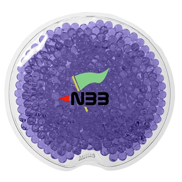 Small Round Gel Beads Hot/Cold Pack.  Therapeutic Gel Pack Applies... from ASI 61125 Hit Promotional Products / Hit®