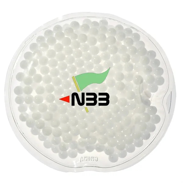Small Round Gel Beads Hot/Cold Pack.  Therapeutic Gel Pack Applies... from ASI 61125 Hit Promotional Products / Hit®