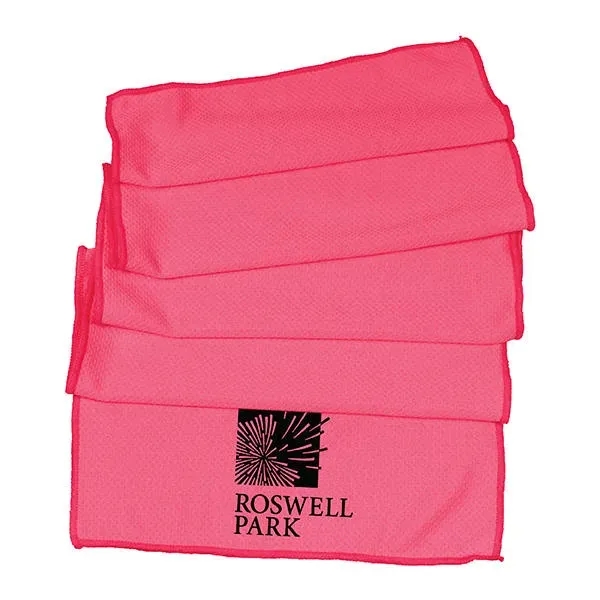 17 oz. Co-Poly Bottle with Cooling Towel... from ASI 30270 Aakron Line