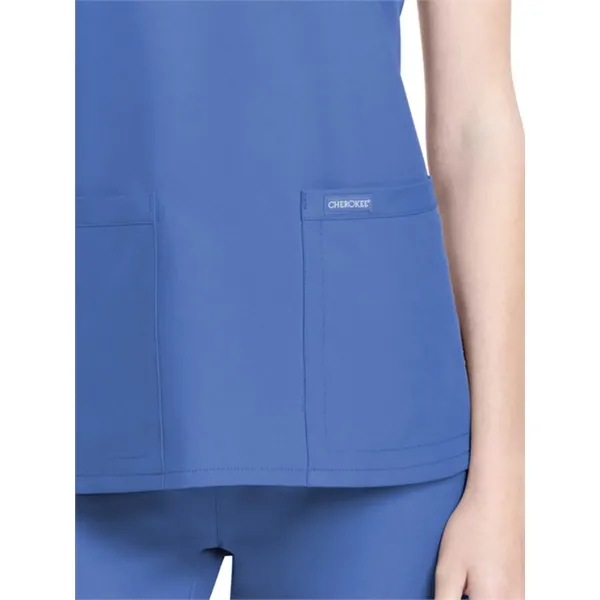 Cherokee - WW Originals Ultra - Women's 2-Pocket V-Neck Top... from ASI 86018 Scrub Authority / Uniform Stores