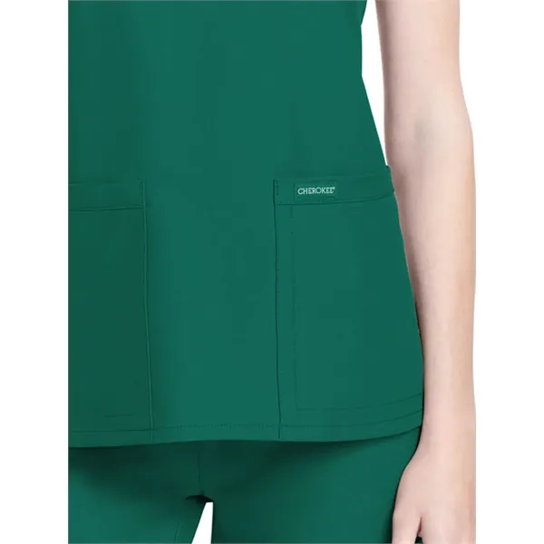 Cherokee - WW Originals Ultra - Women's 2-Pocket V-Neck Top... from ASI 86018 Scrub Authority / Uniform Stores