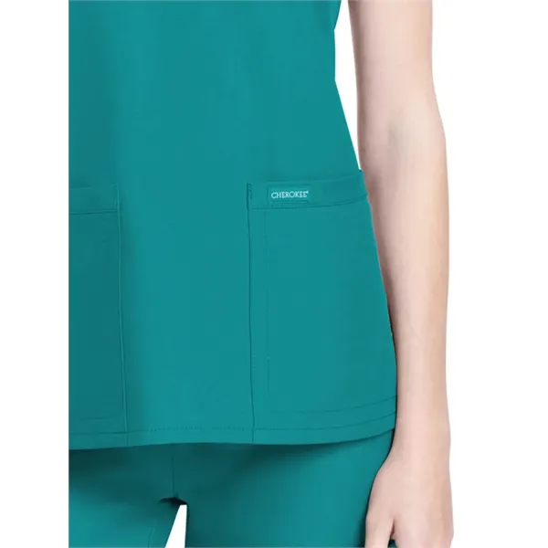 Cherokee - WW Originals Ultra - Women's 2-Pocket V-Neck Top... from ASI 86018 Scrub Authority / Uniform Stores