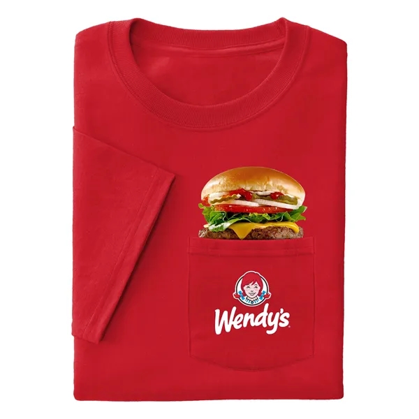 2 imprints up to 4"x4" (inside + outside of pocket) +... from ASI 57371 Eyevertising / Bold Promo