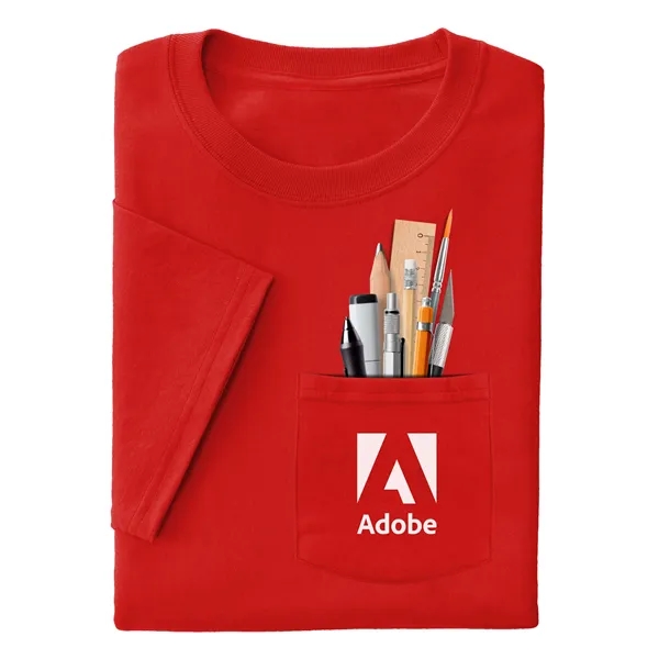 2 imprints up to 4"x4" (inside + outside of pocket) +... from ASI 57371 Eyevertising / Bold Promo