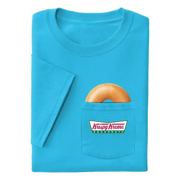 2 imprints up to 4"x4" (inside + outside of pocket) +... from ASI 57371 Eyevertising / Bold Promo