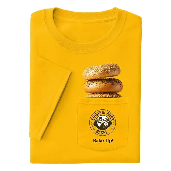 2 imprints up to 4"x4" (inside + outside of pocket) +... from ASI 57371 Eyevertising / Bold Promo