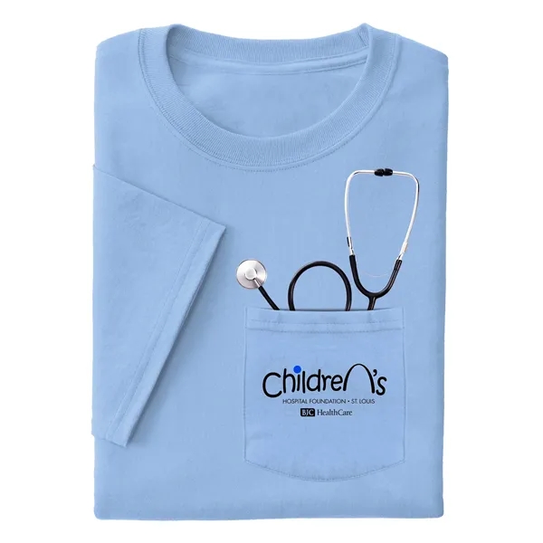 2 imprints up to 4"x4" (inside + outside of pocket) +... from ASI 57371 Eyevertising / Bold Promo