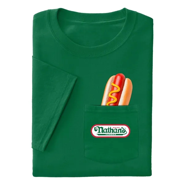 2 imprints up to 4"x4" (inside + outside of pocket) +... from ASI 57371 Eyevertising / Bold Promo